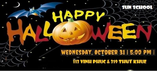 Vui Halloween Tại Sun School