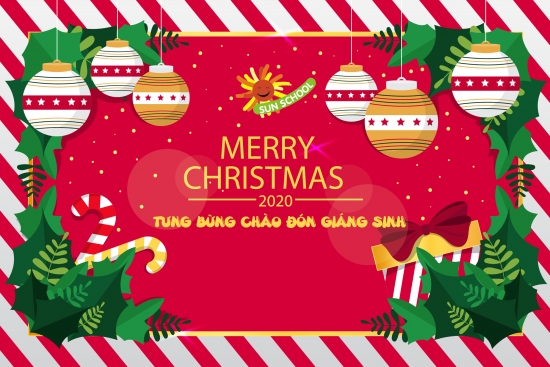 Chào Đón Giáng Sinh 2020 Cùng Anh Ngữ Sun School