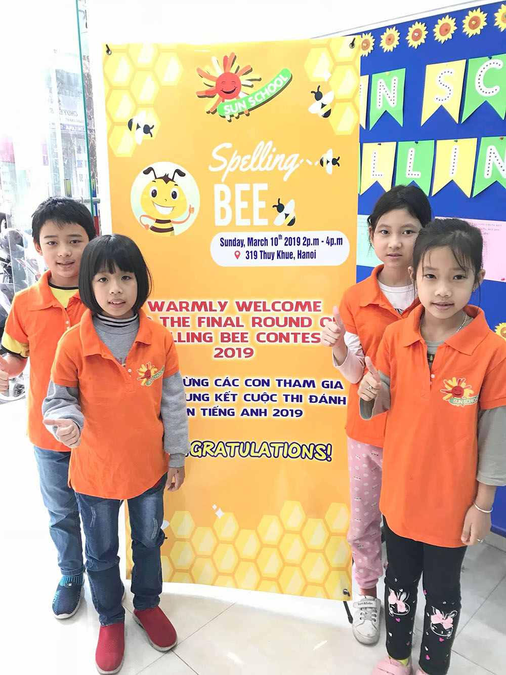 Lễ trao giải Sun School Spelling Bee Contest 2019