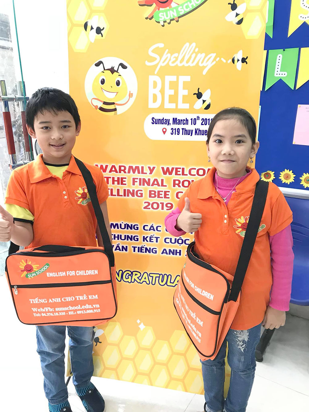 Lễ trao giải Sun School Spelling Bee Contest 2019