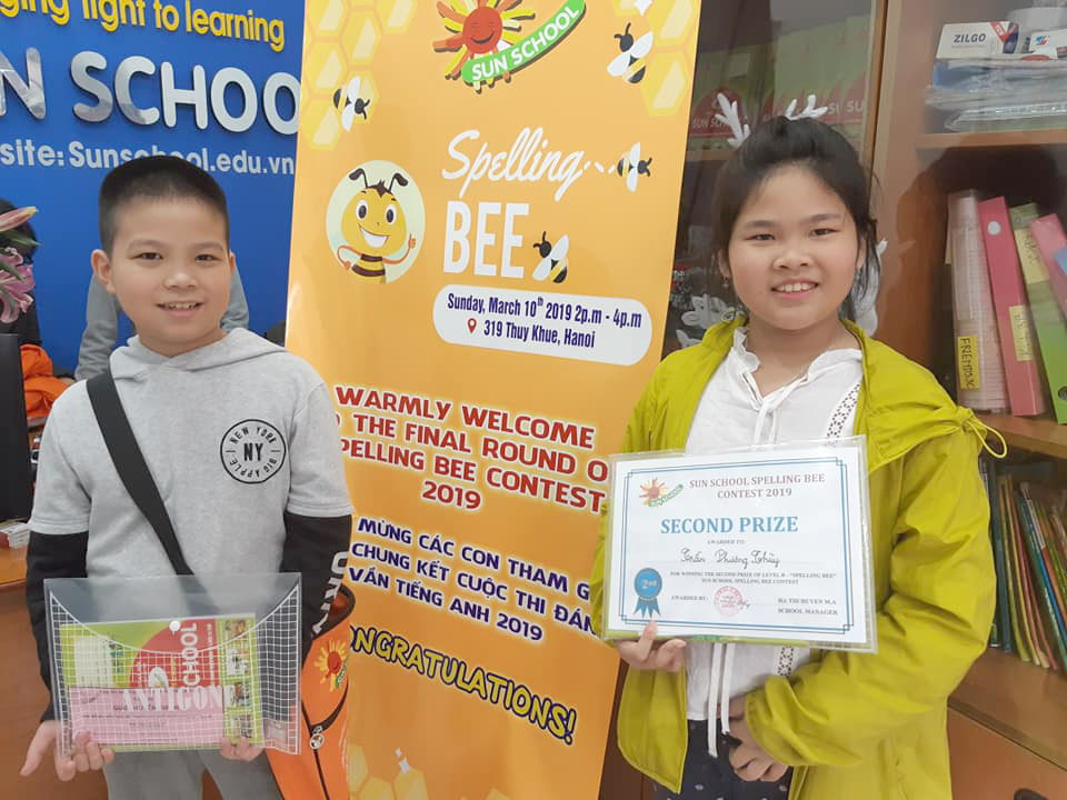 Lễ trao giải Sun School Spelling Bee Contest 2019