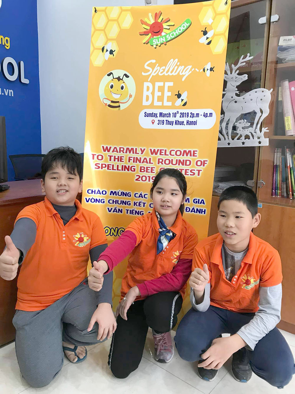 Lễ trao giải Sun School Spelling Bee Contest 2019