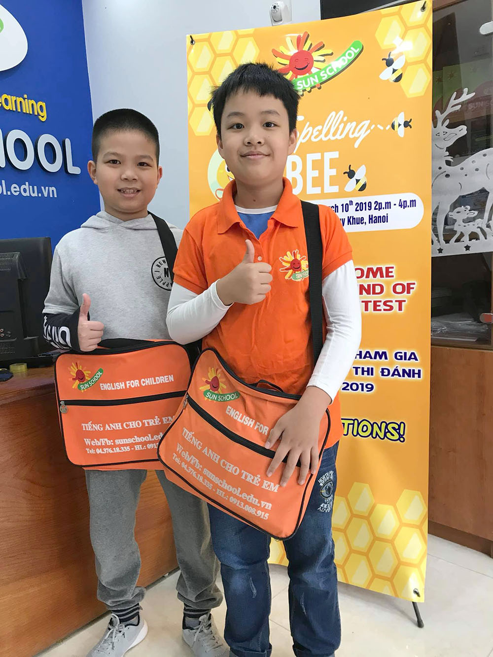 Lễ trao giải Sun School Spelling Bee Contest 2019