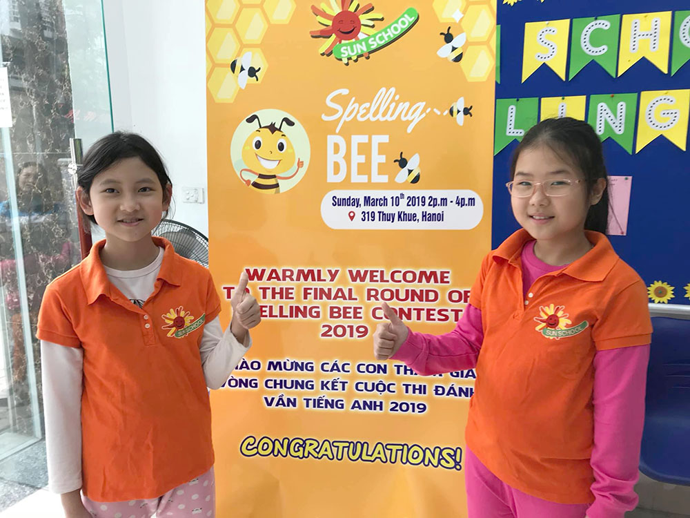 Lễ trao giải Sun School Spelling Bee Contest 2019