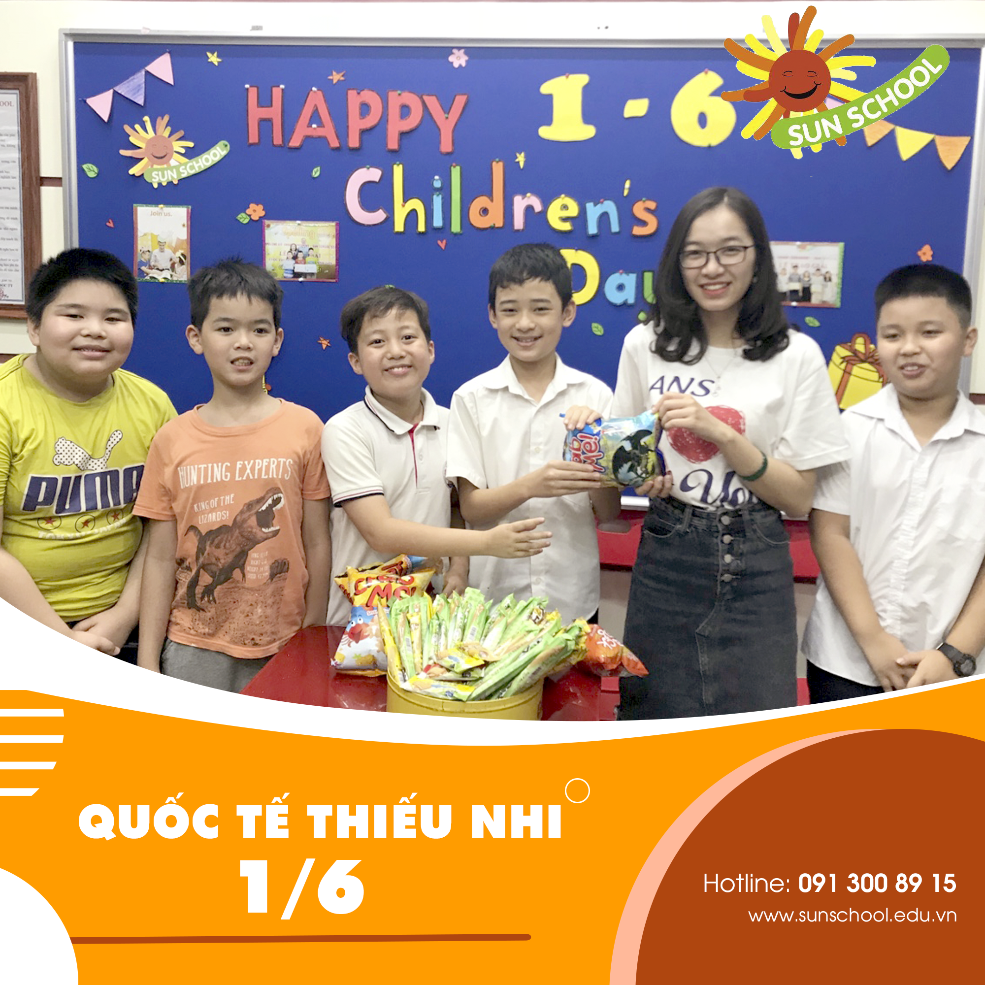 Quốc tế thiếu nhi 1-6-2020 tại Sun School