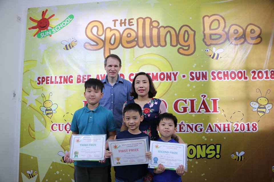 Lễ Trao Giải: Spelling Bee Contest 2018