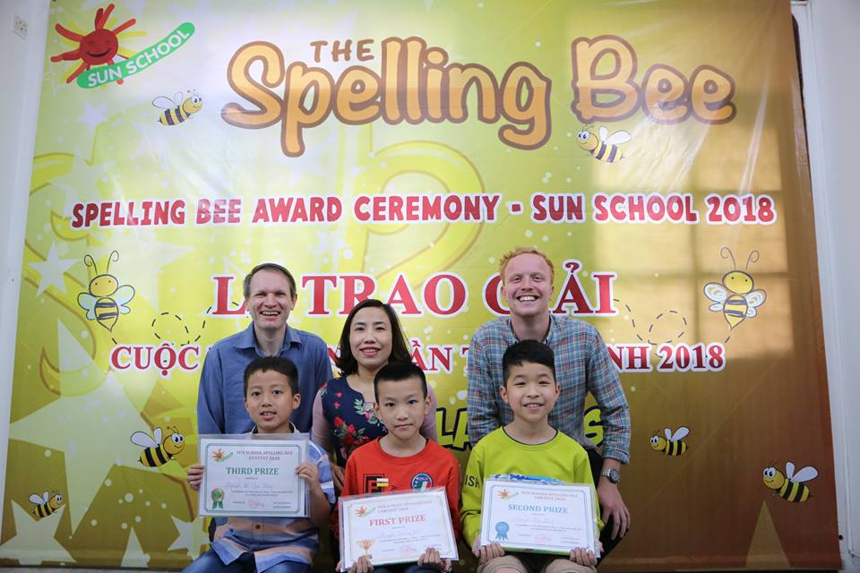 Lễ Trao Giải: Spelling Bee Contest 2018