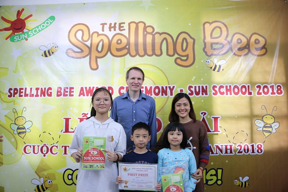 Lễ Trao Giải: Spelling Bee Contest 2018