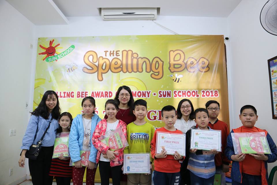 Lễ Trao Giải: Spelling Bee Contest 2018