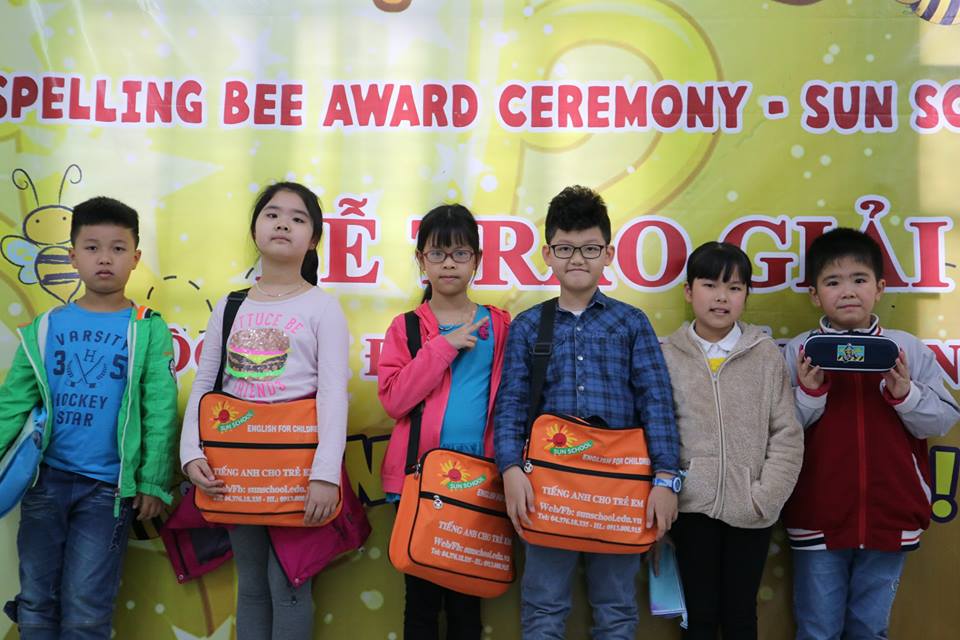 Lễ Trao Giải: Spelling Bee Contest 2018