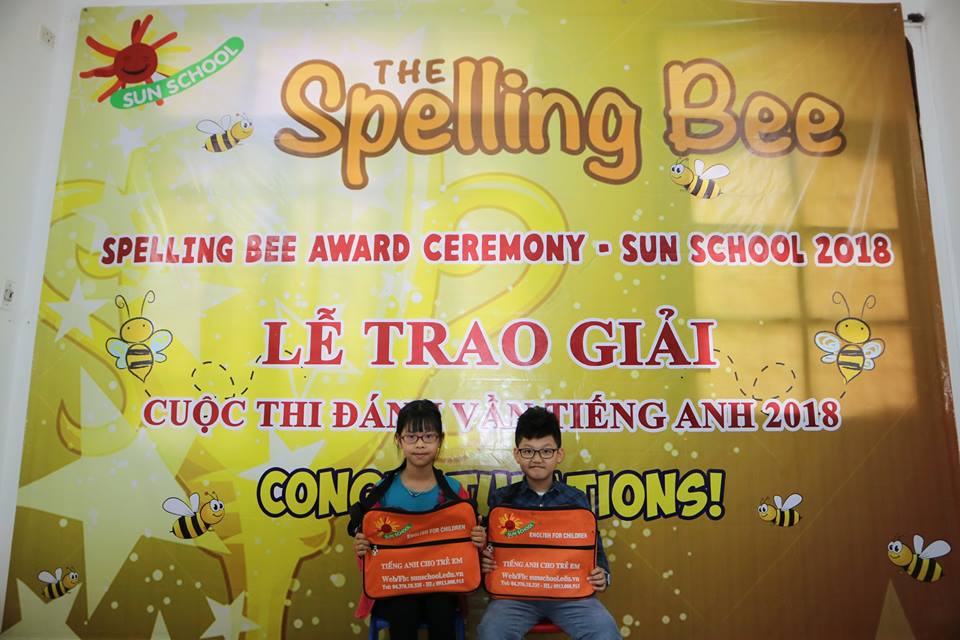 Lễ Trao Giải: Spelling Bee Contest 2018