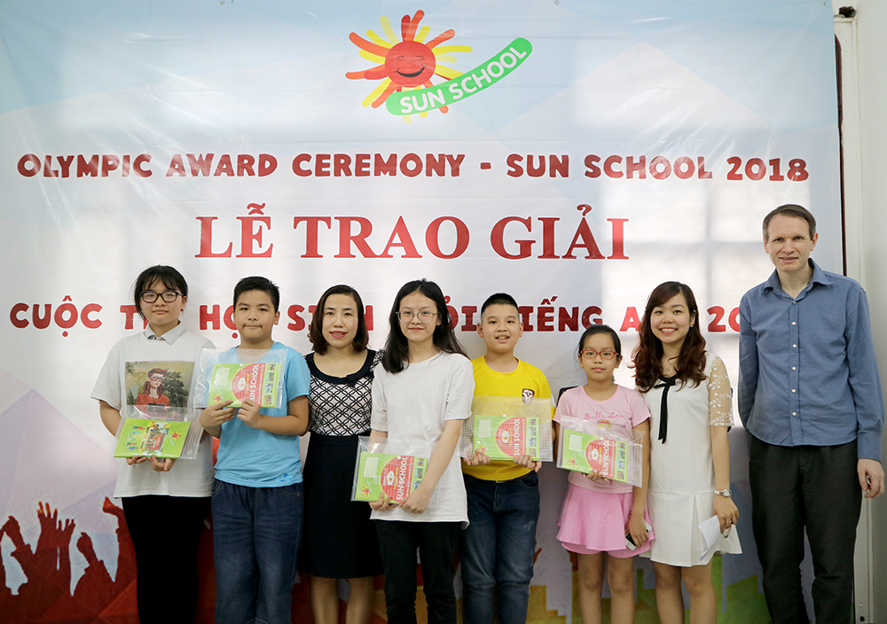 Lễ Trao Giải: Cuộc Thi Sun School Olympic 2018