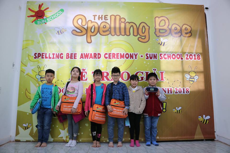 Lễ Trao Giải: Spelling Bee Contest 2018