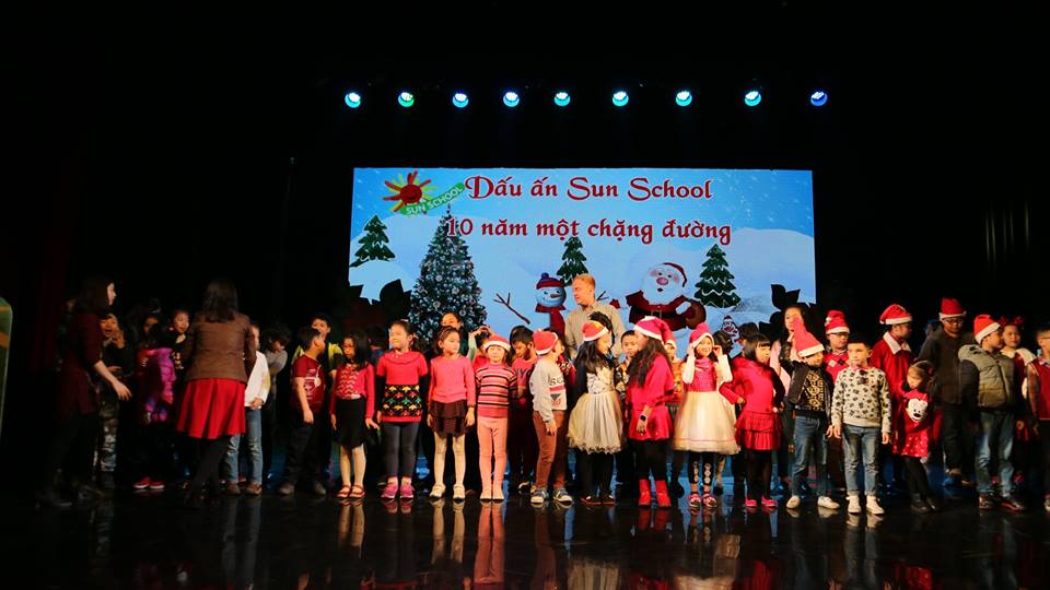 Tưng Bừng Kỳ Niệm 10 Năm Thành Lập Anh Ngữ Sun School