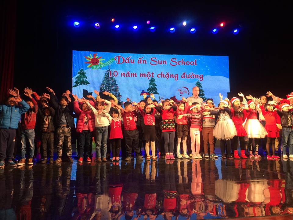 Tưng Bừng Kỳ Niệm 10 Năm Thành Lập Anh Ngữ Sun School