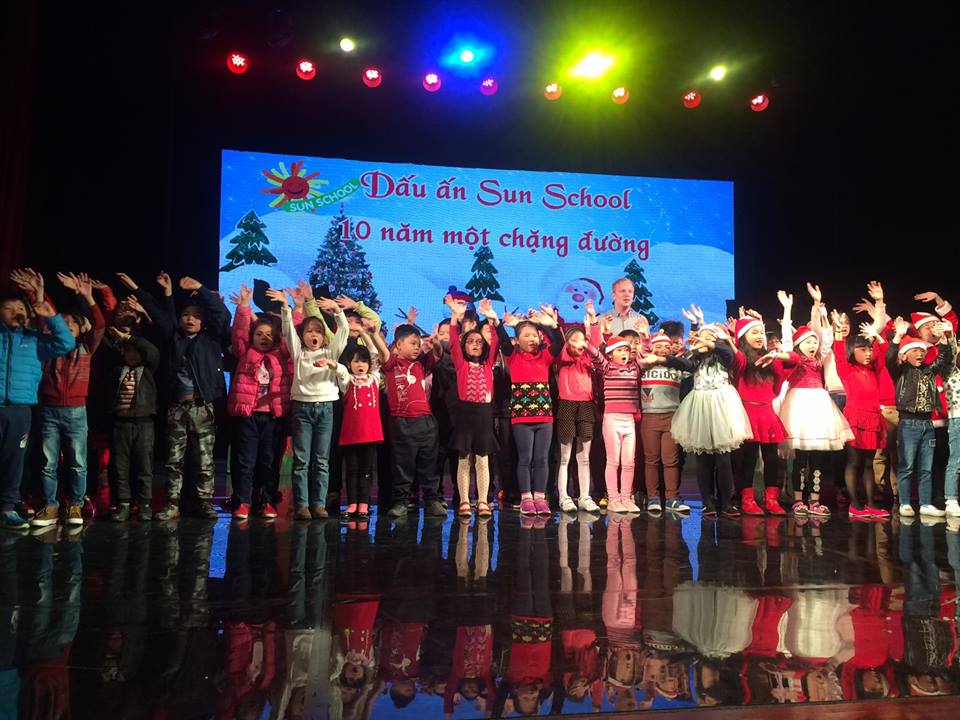 Tưng Bừng Kỳ Niệm 10 Năm Thành Lập Anh Ngữ Sun School