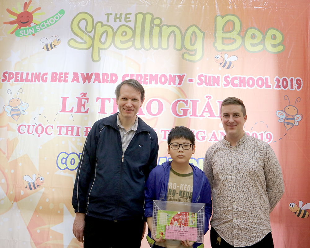 Lễ trao giải Sun School Spelling Bee Contest 2019