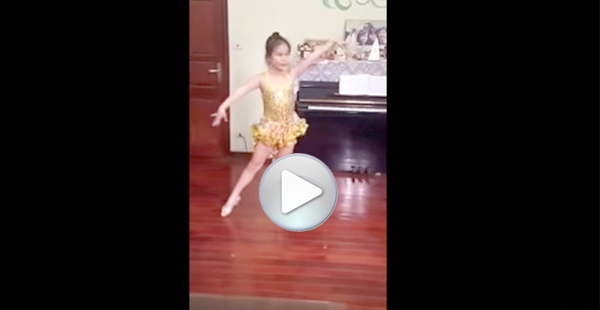 Tiết Mục Dancesport Của Bạn Hà Anh Lớp Kids 2F